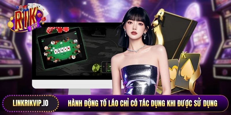 Hành động tố chỉ có tác dụng khi được sử dụng một cách bất ngờ