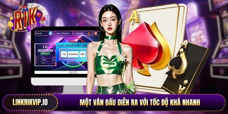 Một ván đấu diễn ra với tốc độ khá nhanh nhưng luôn tuân thủ đủ luật
