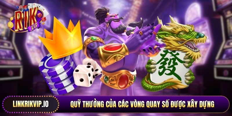 Quỹ thưởng của các vòng quay số được xây dựng dựa trên các thuật toán